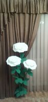 Лот: 11807692. Фото: 3. розы белые светильник торшер высотой... Сувениры, подарки