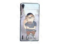 Лот: 8729695. Фото: 2. Чехол на Huawei P7 "Дерзкий парниша... Аксессуары