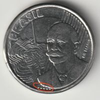 Лот: 16344464. Фото: 2. Бразилия 50 сентаво 2008. Монеты