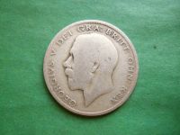 Лот: 25623997. Фото: 3. Великобритания 1/2 кроны 1921... Коллекционирование, моделизм