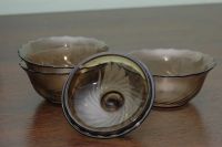 Лот: 4624139. Фото: 2. Пиалки дымчатый Luminarc. Посуда, кухонная утварь