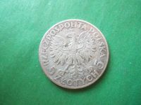 Лот: 18839823. Фото: 2. Польша 5 злотых 1933 г,серебро... Монеты