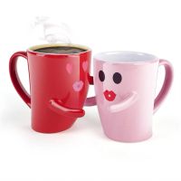 Лот: 6360056. Фото: 2. Набор кружек для влюбленных . Посуда, кухонная утварь