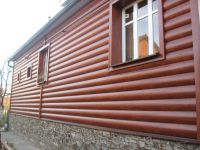 Лот: 9701013. Фото: 2. Сайдинг металлический Woodstock... Отделочные материалы