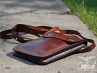 Лот: 18339697. Фото: 5. Сумка кожаная ручной работы (документы...