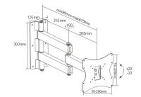 Лот: 4314423. Фото: 2. Кронштейн ITECH LCD-N5 для LCD... Аксессуары