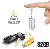 Лот: 15831345. Фото: 2. Флешка Microdrive USB 32 gb вращающаяся... Носители информации