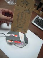 Лот: 9703987. Фото: 8. Мышь игровая USB WarShip. Новая...