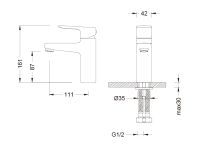 Лот: 3425750. Фото: 3. Смеситель 8057001. Строительство и ремонт