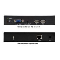Лот: 24980310. Фото: 3. Удлинитель KVM NST KVM VGA+USB... Компьютеры, оргтехника, канцтовары