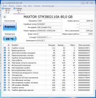Лот: 8691157. Фото: 2. Жесткий диск 3,5" IDE Maxtor 80Gb. Комплектующие