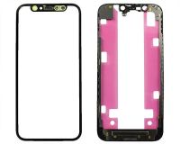 Лот: 20885511. Фото: 2. Стекло + рамка + OCA iPhone 12... Запчасти, оборудование