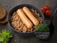 Лот: 17200721. Фото: 2. Консервы Кронидов Сосиски с гречневой... Туризм, охота, рыбалка, самооборона