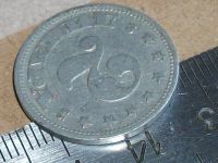 Лот: 13236346. Фото: 3. Монета 2 динара два Югославия... Коллекционирование, моделизм