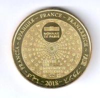 Лот: 11592075. Фото: 2. Франция 2018 жетон медаль Париж... Значки, медали, жетоны