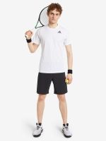 Лот: 22436056. Фото: 3. Футболка мужская adidas, Белый. Одежда, обувь, галантерея