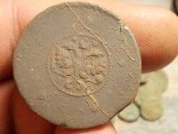 Лот: 15921469. Фото: 3. Редкий Крестовый Пятак-1727 года... Коллекционирование, моделизм