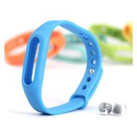 Лот: 6491561. Фото: 3. Ремешки для xiaomi mi band blue. Спортивные товары