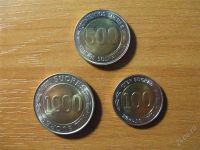 Лот: 1665308. Фото: 2. Эквадор. Набор монет биметалл... Монеты