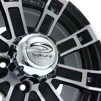 Лот: 4111370. Фото: 3. Комплект дисков Sakura Wheels... Авто, мото, водный транспорт