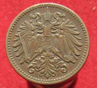 Лот: 14991564. Фото: 2. Австрия 1 геллер, 1910г. Монеты