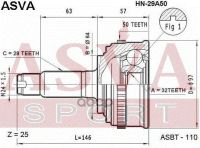 Лот: 24755856. Фото: 2. Шрус Наружный 32X64x28 ASVA арт... Красноярск