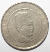 Лот: 11005622. Фото: 2. 100000 лир 2001 год. Турция. Монеты