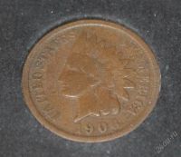Лот: 1673045. Фото: 3. 1 цент 1906 год. США (В буклете... Коллекционирование, моделизм