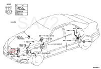 Лот: 25654879. Фото: 2. 89701-12020 Корпус реле блока... Автозапчасти