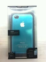 Лот: 1081513. Фото: 3. Чехол для iPhone 4 SGP CASE (Голубой... Смартфоны, связь, навигация