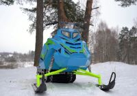 Лот: 25658943. Фото: 3. Мини-снегоход БУРЛАК Next 500. Авто, мото, водный транспорт