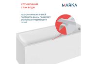 Лот: 25258060. Фото: 8. Ванна пристенная 1Marka Modern