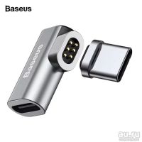 Лот: 13459379. Фото: 2. Магнитный переходник Baseus Typ-C... Аксессуары