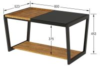 Лот: 23699585. Фото: 6. Журнальный стол Калифорния мебель...