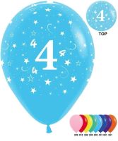 Лот: 3784254. Фото: 3. Гелиевый шар "Цифры" 12 дюймов... Красноярск