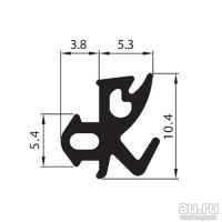 Лот: 14947294. Фото: 3. Резиновый уплотнитель черный Artec... Красноярск
