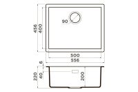 Лот: 23653519. Фото: 2. Мойка врезная OMOIKIRI Yamakawa. Сантехника, водопровод