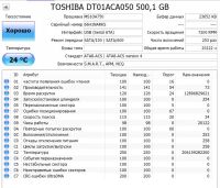 Лот: 25206907. Фото: 5. Жесткий диск 500 Гб/Toshiba/3...