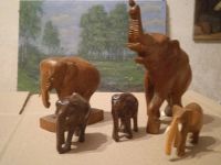 Лот: 18413265. Фото: 2. Фигурки слонов, дерево. Сувениры