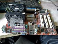 Лот: 4279252. Фото: 4. мат.плата + процессор + кулер... Красноярск