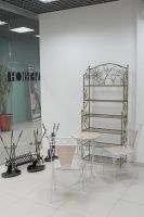 Лот: 3769743. Фото: 2. кованый столик+два стула. Кухонная мебель