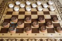 Лот: 16546136. Фото: 3. Настольная Игра 4 в 1 нарды, шашки... Красноярск