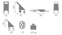 Лот: 7479187. Фото: 3. Прогулочная коляска 2-в-1 Easy... Дети растут