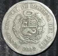 Лот: 16372890. Фото: 2. Экзотика с рубля (23599) Перу. Монеты