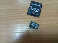 Лот: 25885661. Фото: 2. Флеш карта microSD 128gb + адаптер... Носители информации