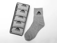 Лот: 16084457. Фото: 2. Носки длинные Adidas - 5 пар... Одежда, обувь, галантерея