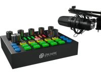 Лот: 21759163. Фото: 2. Микрофон Oklick SM-600G черный. Аудиотехника