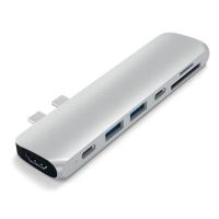 Лот: 22395536. Фото: 2. USB-хаб Satechi Aluminum Pro Hub... Периферия