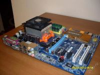 Лот: 1771365. Фото: 2. Athlon 4600+ 2.4 GHz 2 ядра, Материнская... Комплектующие