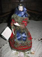 Лот: 14474447. Фото: 2. Винтажная кукла в греческом костюме. Коллекционирование, моделизм